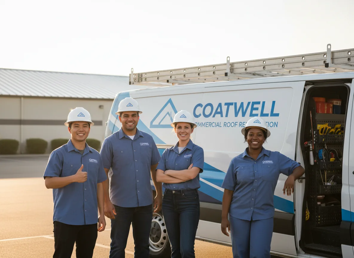 Commercial roof coating company in Tigerton, WI